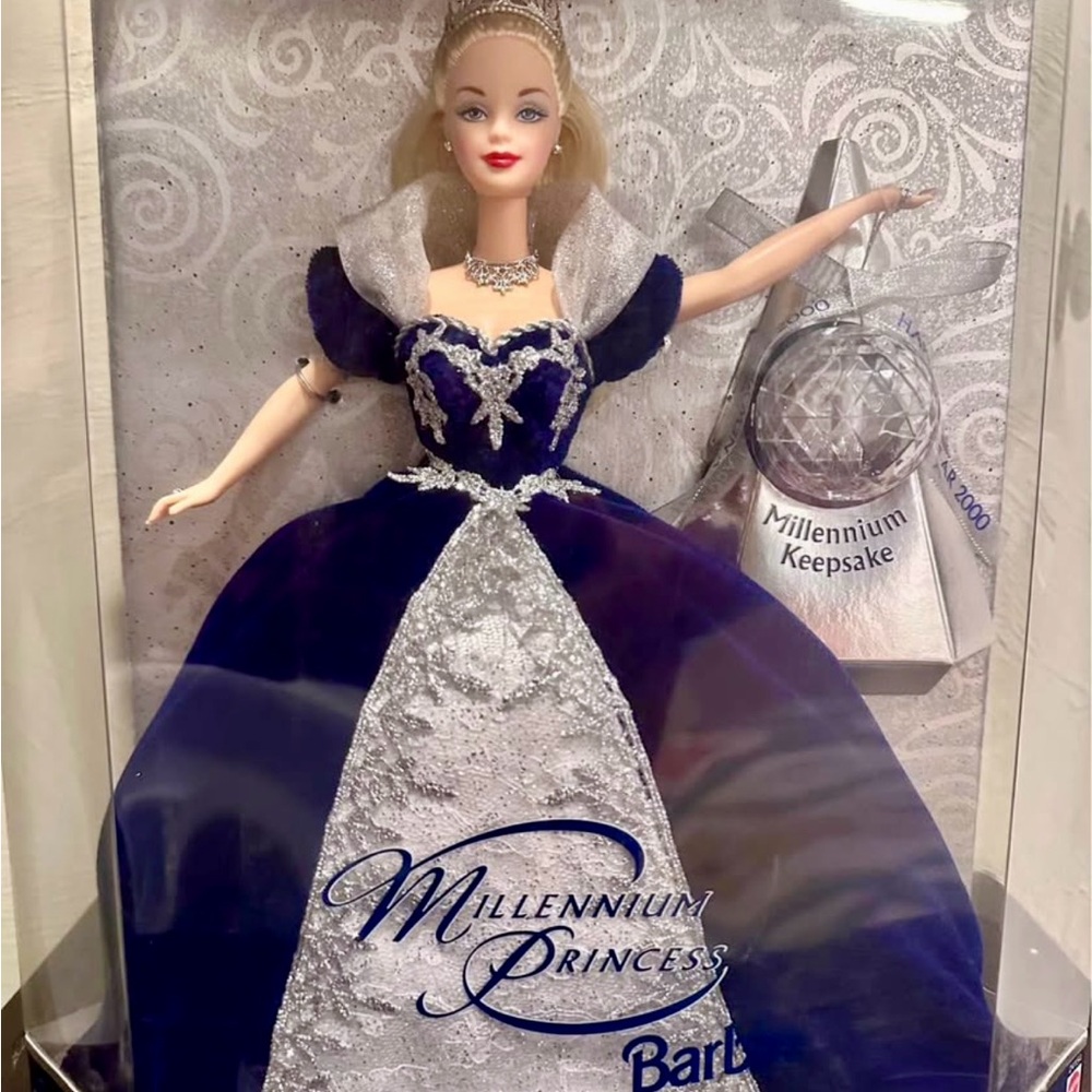 Barbie Millennium Princess in Royal Blue and Silver